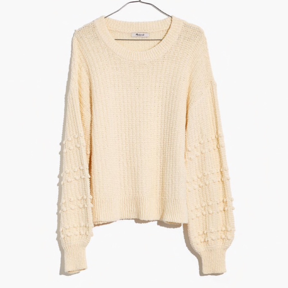 Madewell Bobble Pullover Sweater